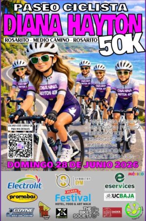 Paseo Ciclista Diana Hayton 50K Rosarito 2026