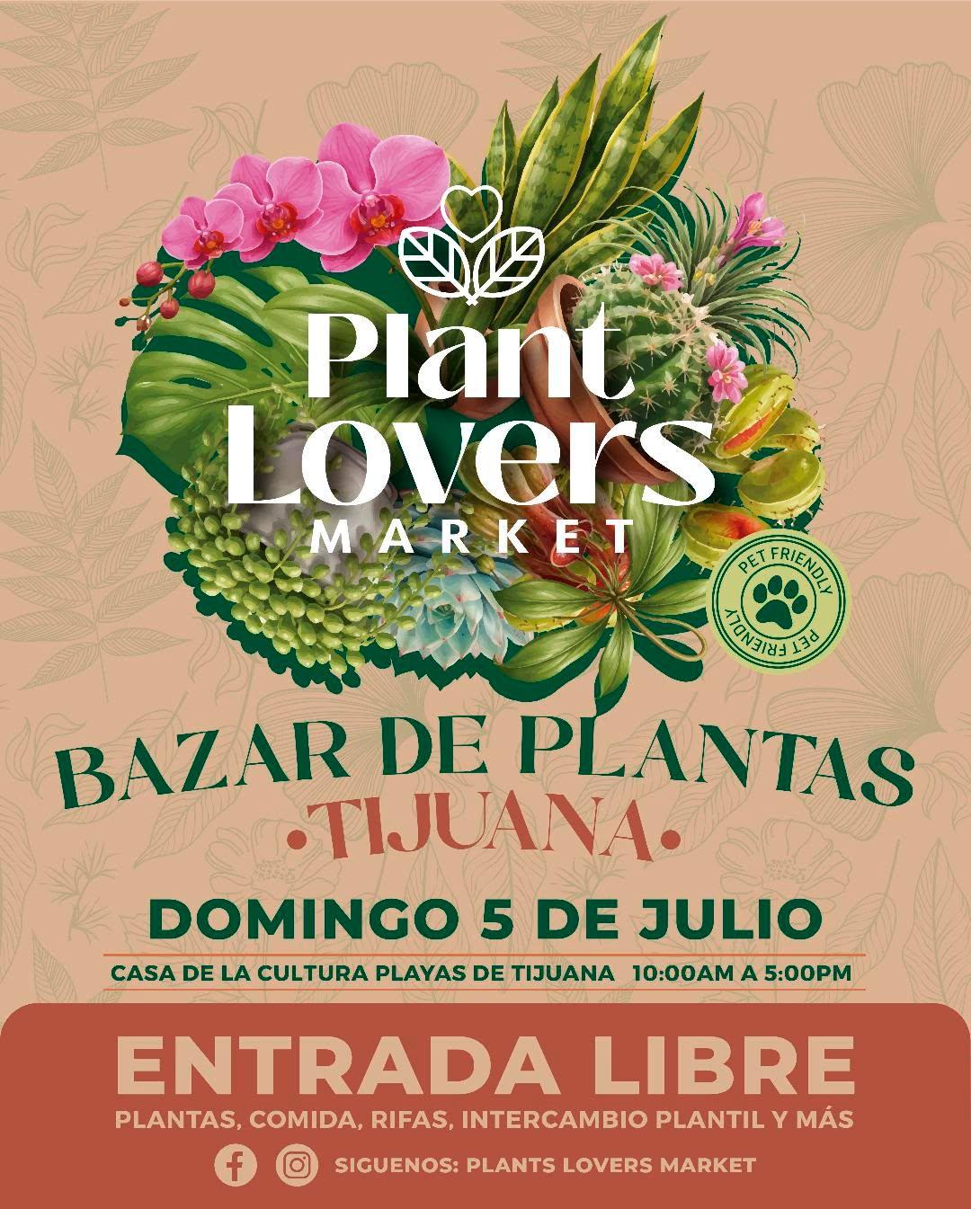 Plant Lovers Market en Tijuana 2026