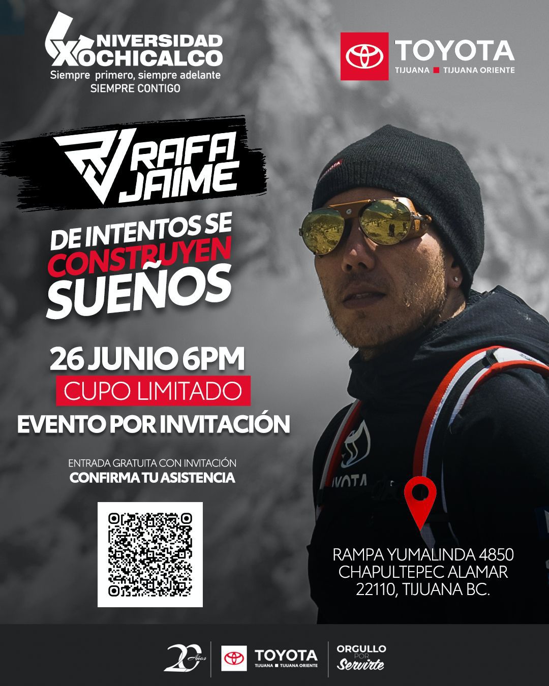 Rafa Jaime en Tijuana 2026