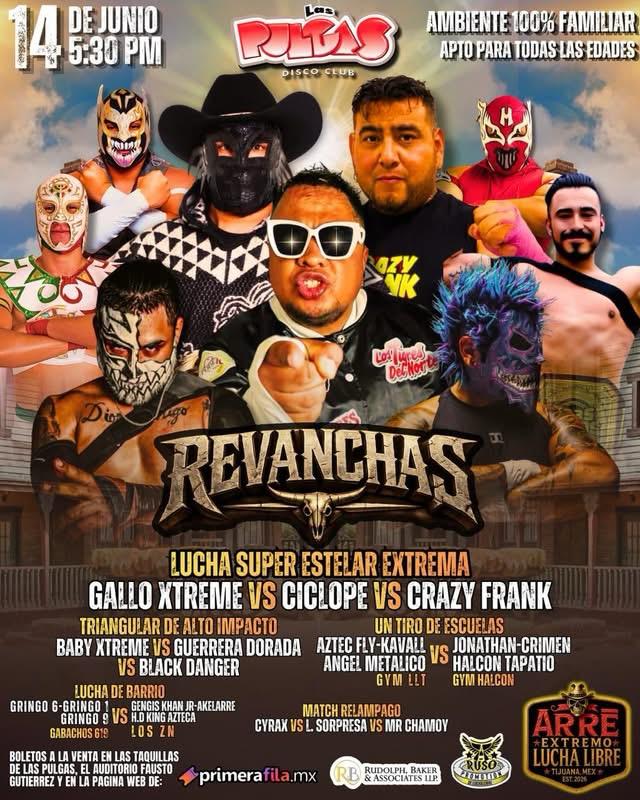 Revanchas en Tijuana 2026