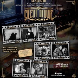 Silent Movie Mondays en San Diego 2026