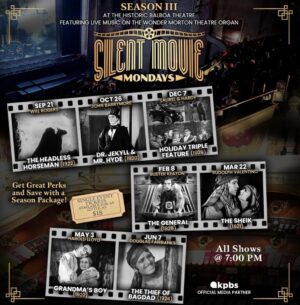 Silent Movie Mondays en San Diego 2026
