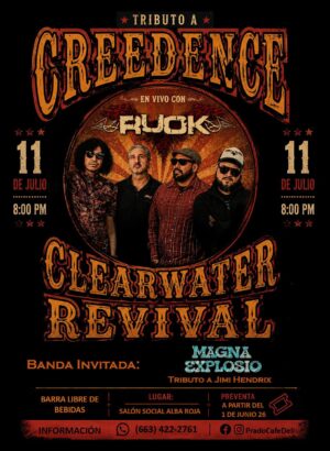 Tributo a Creedence en Tijuana 2026