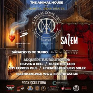 Tributo a Dream Theater en Tijuana 2026