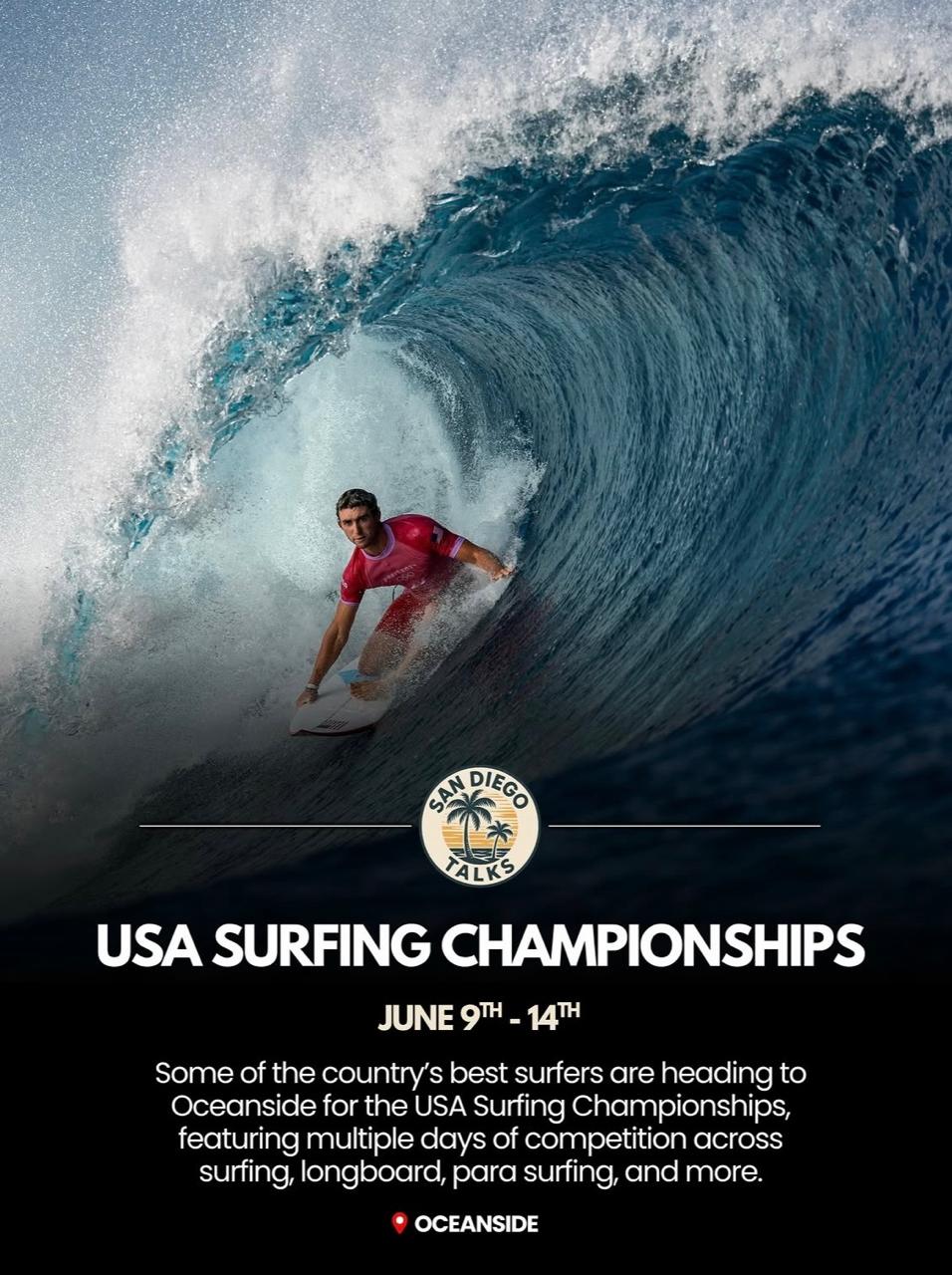 USA Surfing Championships en San Diego 2026