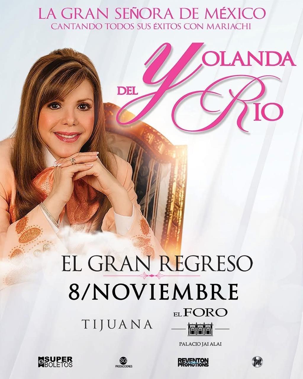 Yolanda del Río en Tijuana 2026