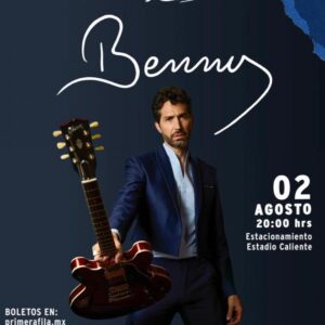 Benny Ibarra en Tijuana 2026