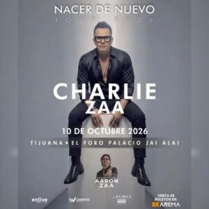 Charlie Zaa en Tijuana 2026