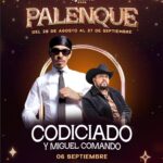 Codiciado y MIguel Comando en el Palenque de la Feria de Tijuana 2026