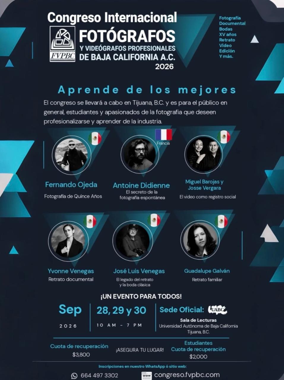 Congreso Internacional FVPBC en Tijuana 2026