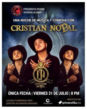 Cristian Nopal en Mexicali 2026