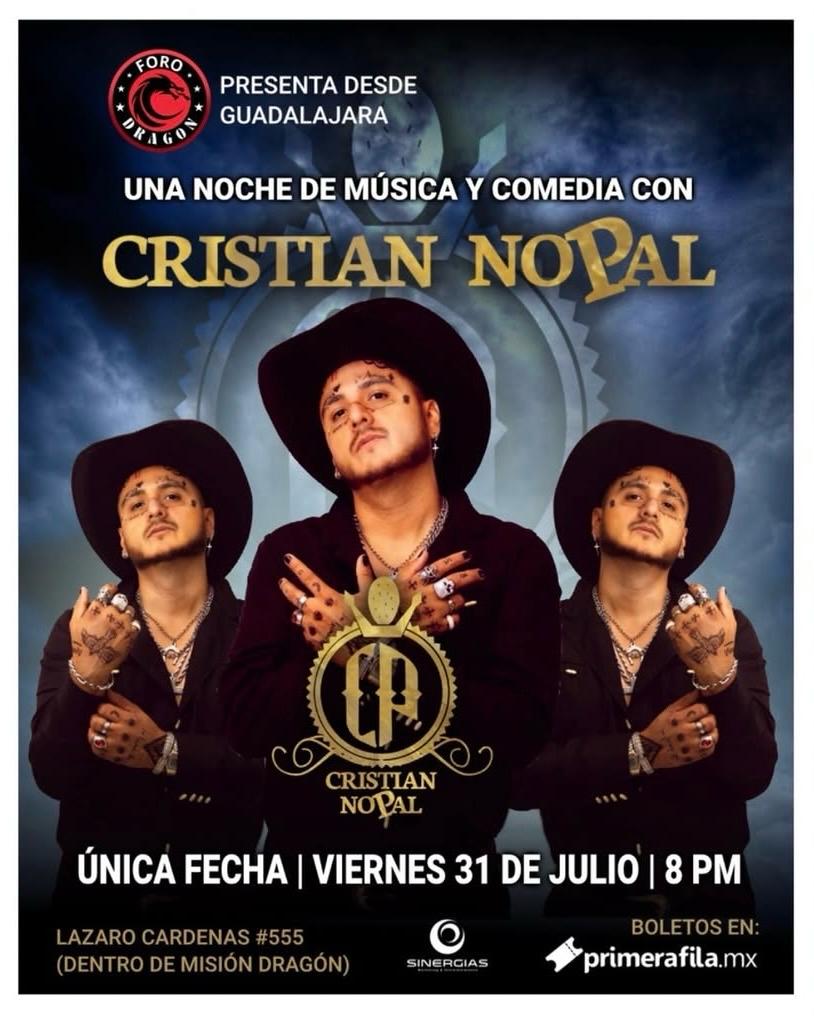 Cristian Nopal en Mexicali 2026
