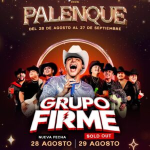 Grupo Firme en el Plenque de la Feria de Tijuana 2026 segunda fecha