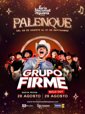 Grupo Firme en el Plenque de la Feria de Tijuana 2026 segunda fecha