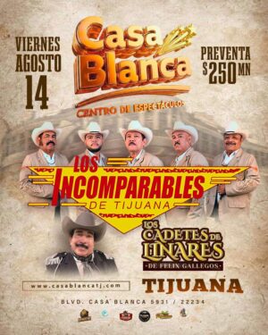 Los Incomparables de Tijuana en Tijuana 2026