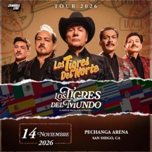 Los Tigres del Norte en San Diego 2026