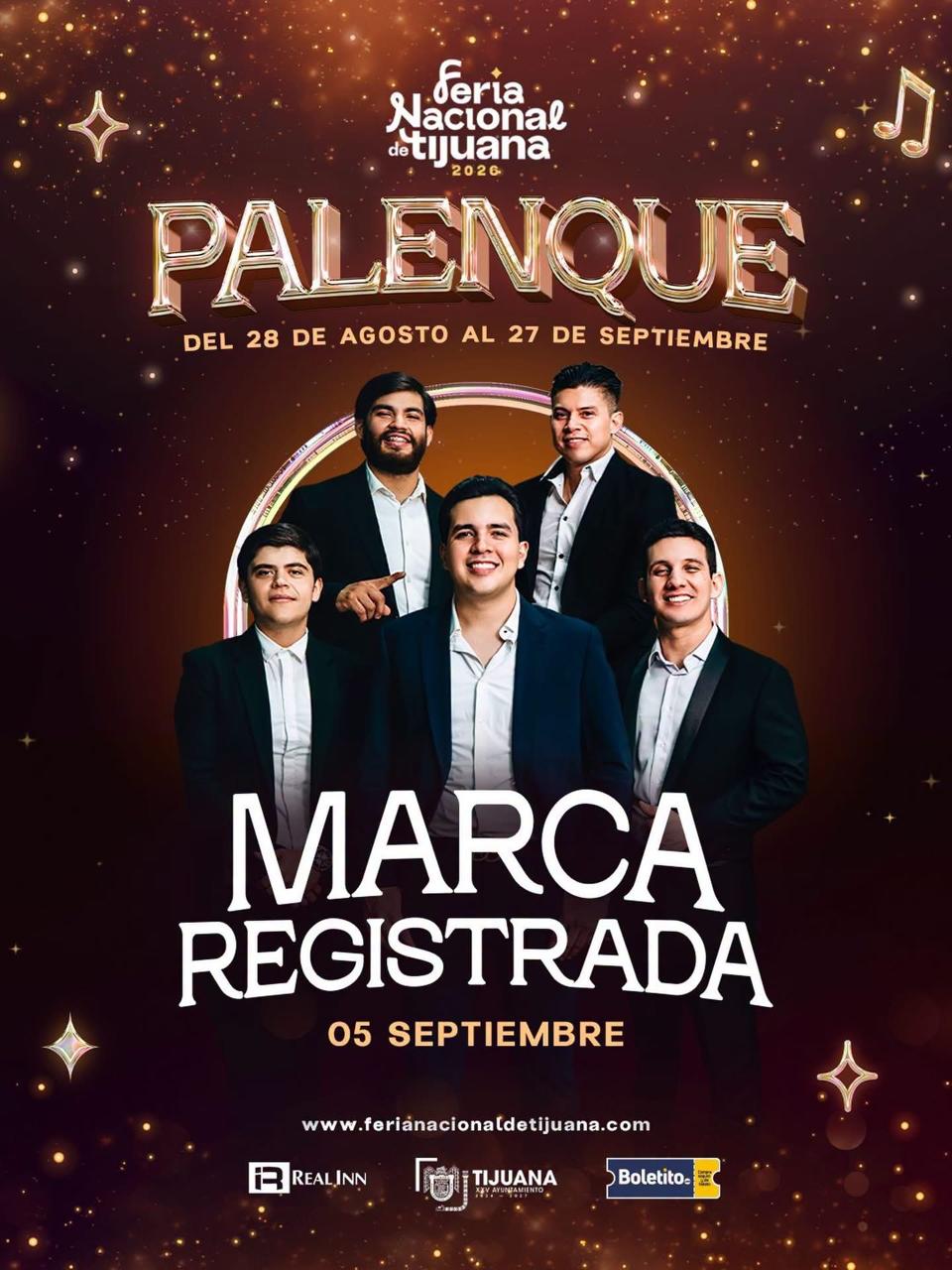 Marca Registrada en el Palenque de la Feria de Tijuana 2026