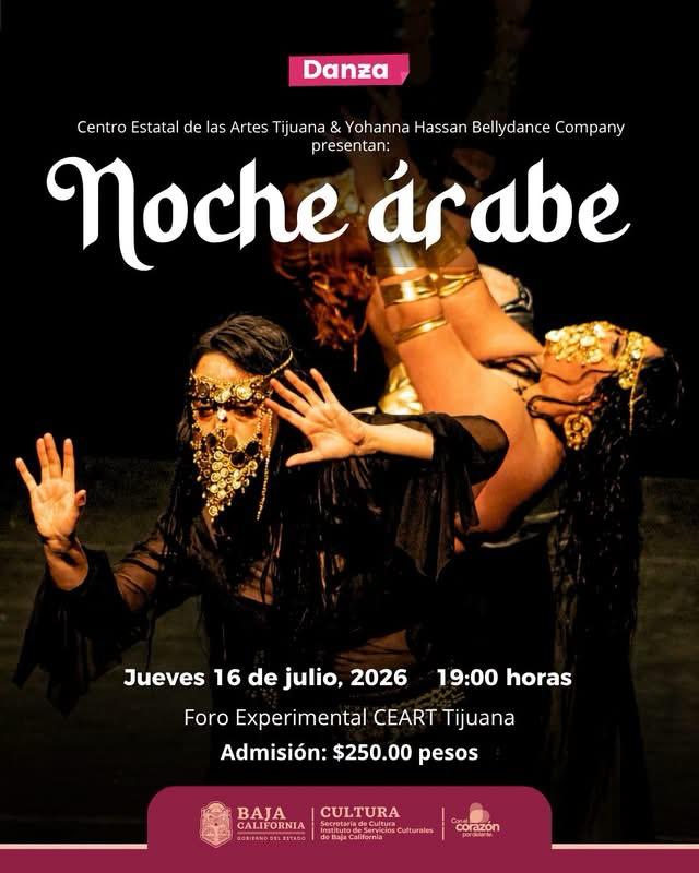 Noche árabe en Tijuana 2026