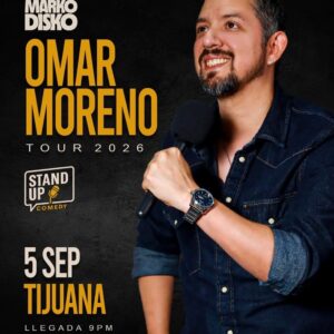 Omar Moreno en Tijuana 2026
