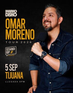 Omar Moreno en Tijuana 2026