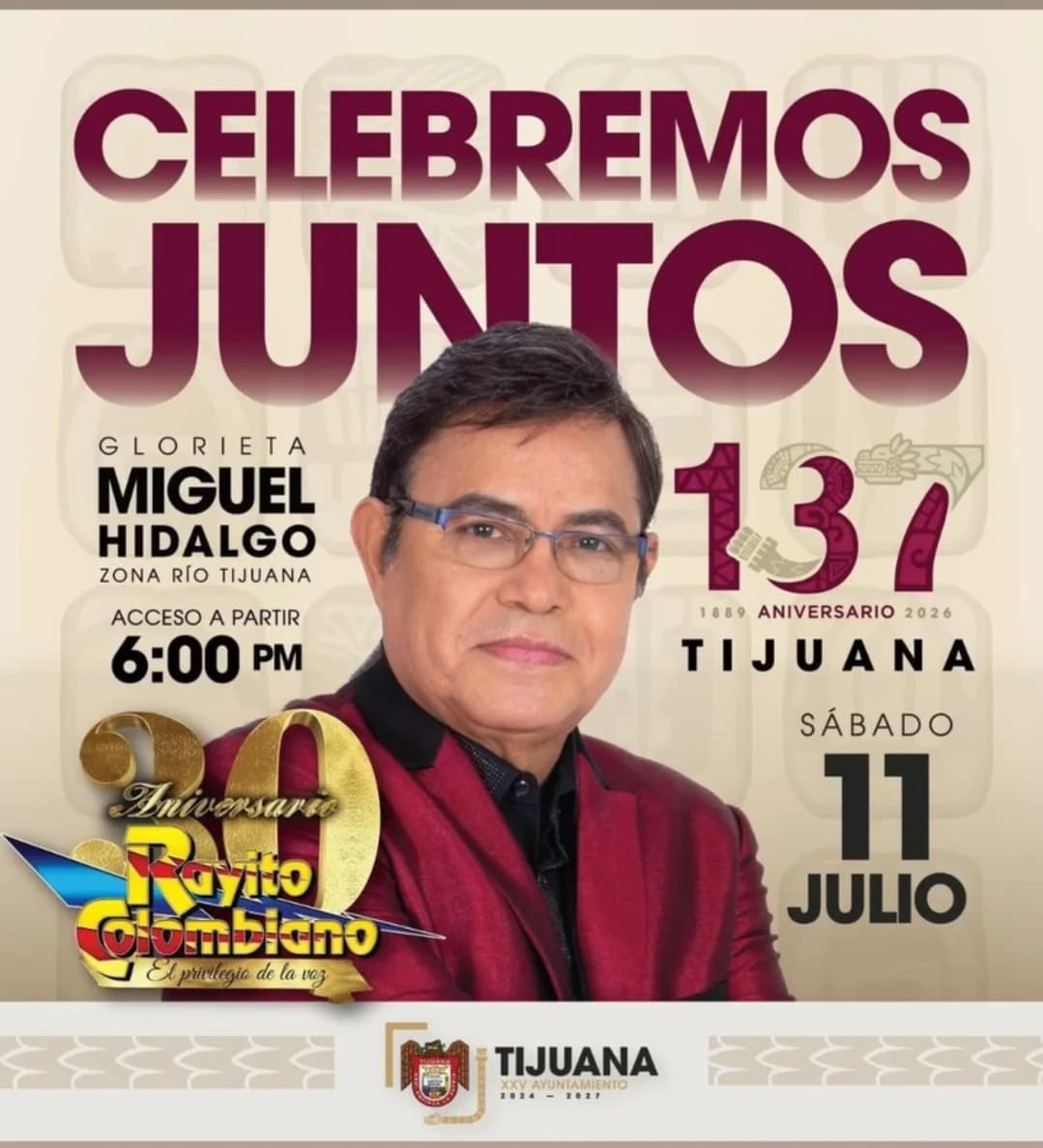 Rayito Colombiano en Tijuana 2026