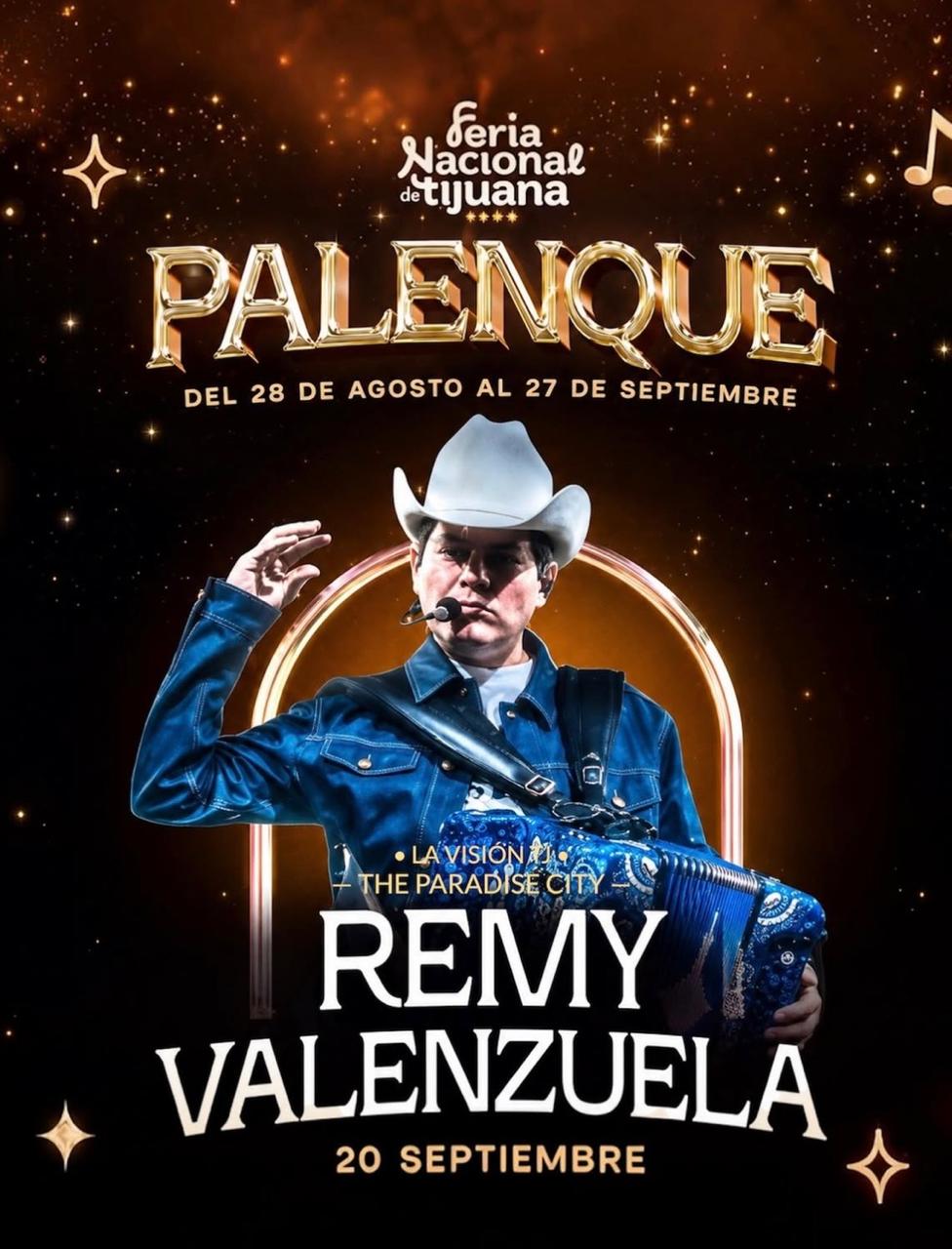 Remmy Valenzuela en el Palenque de la Feria de Tijuana 2026