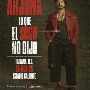 Ricardo Arjona en Tijuana 2026