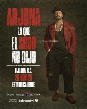 Ricardo Arjona en Tijuana 2026