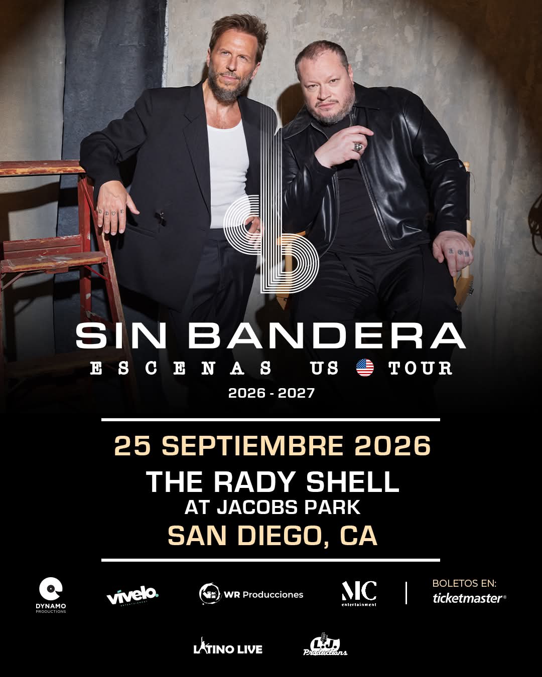 Sin Bandera en San Diego 2026