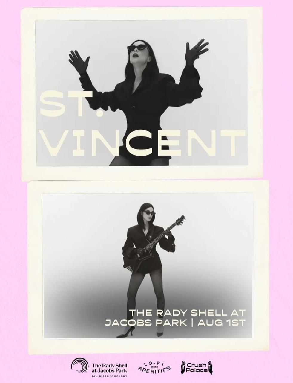 St. Vincent en San Diego 2026