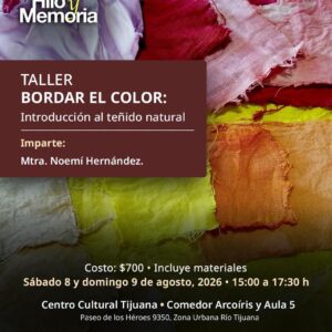 Taller Bordar el Color en Tijuana 2026