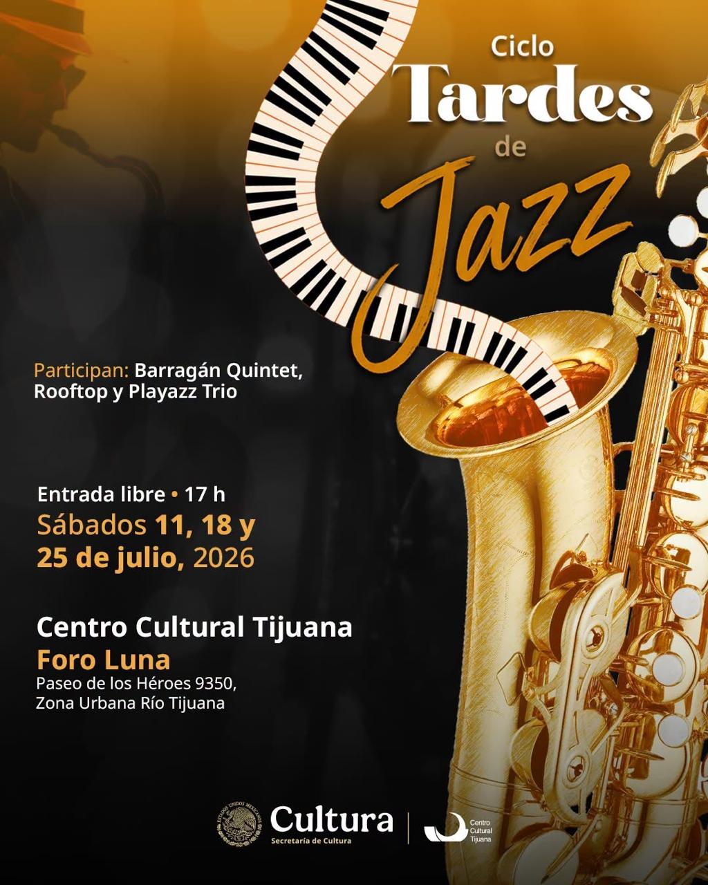 Tardes de Jazz en Tijuana 2026