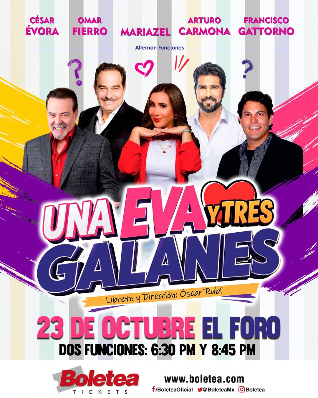 Una Eva y Tres Galanes en Tijuana 2026