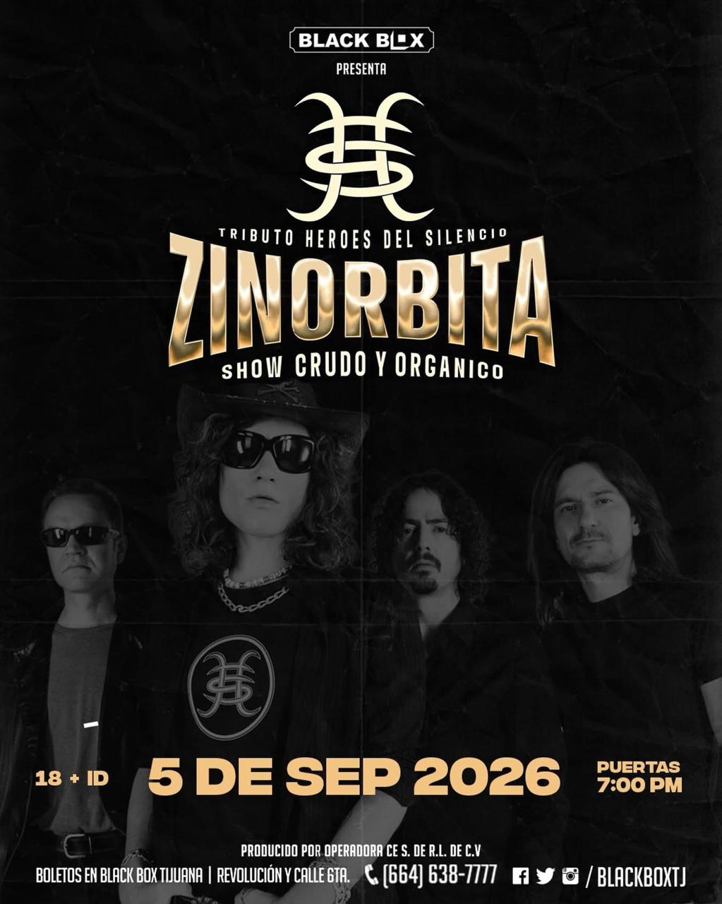 Zinorbita en Tijuana 2026