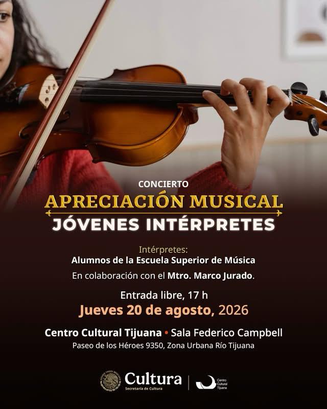 Apreciación Musical en Tijuana 2026