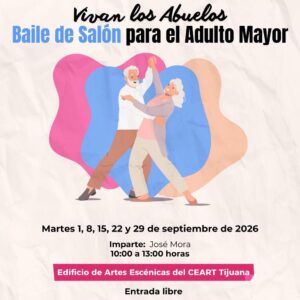 Baile de Salón para el Adulto Mayor en Tijuana 2026