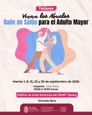 Baile de Salón para el Adulto Mayor en Tijuana 2026