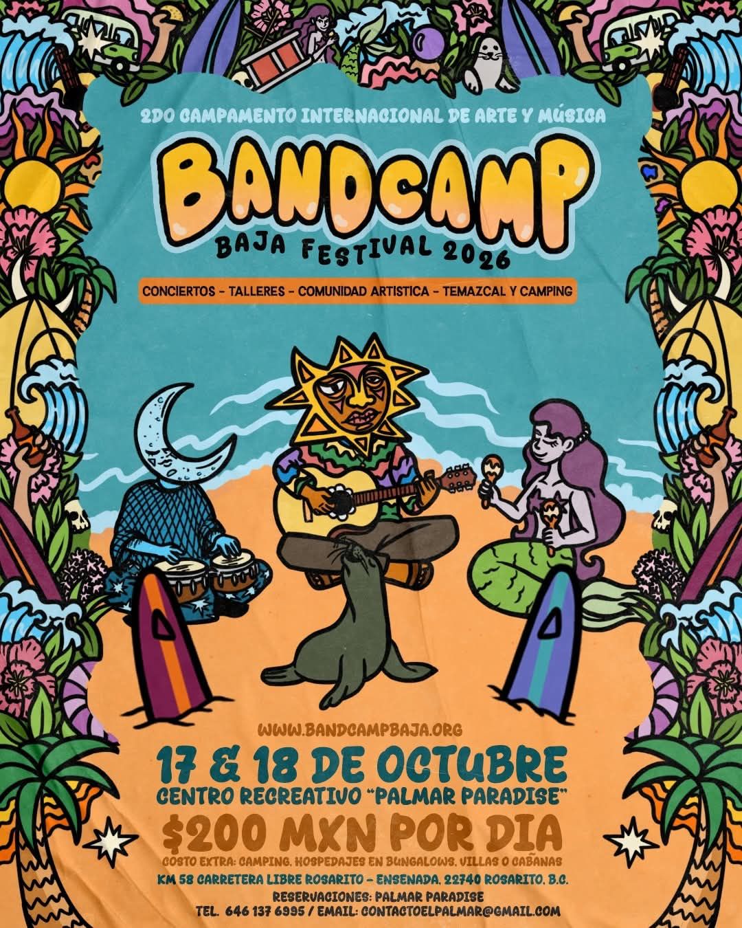 Band Camp Baja Festival en Rosarito 2026