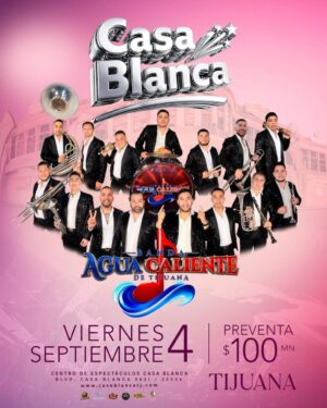 Banda Agua Caliente en Tijuana 2026