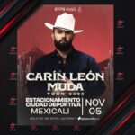 Carín León en Mexicali 2026