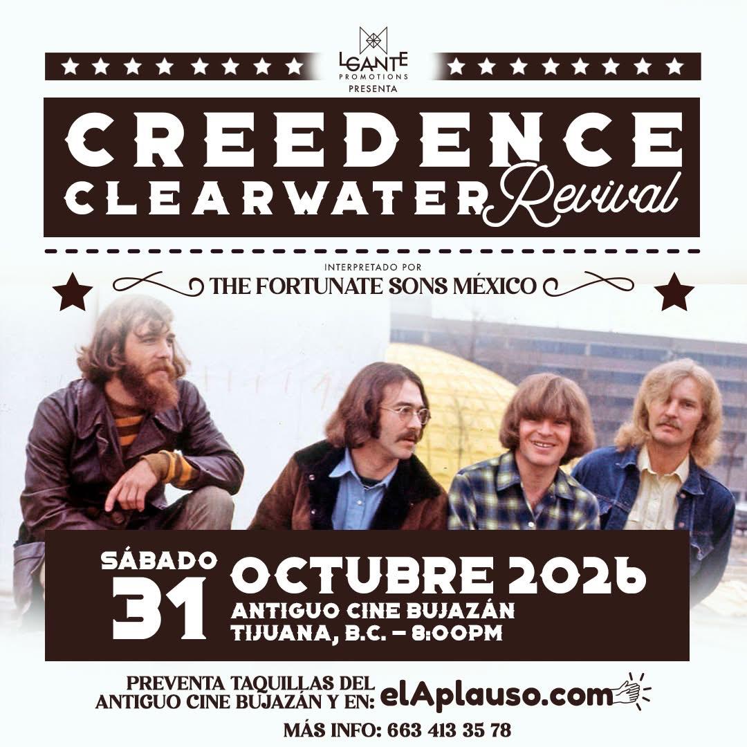 Creedence Clearwater Revival en Tijuana 2026
