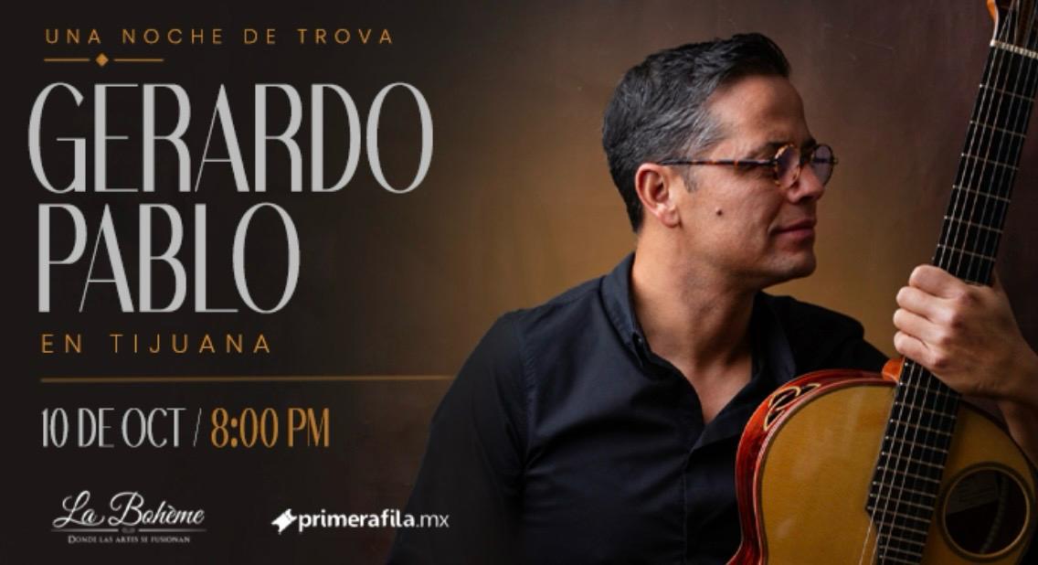 Gerardo Pablo en Tijuana 2026