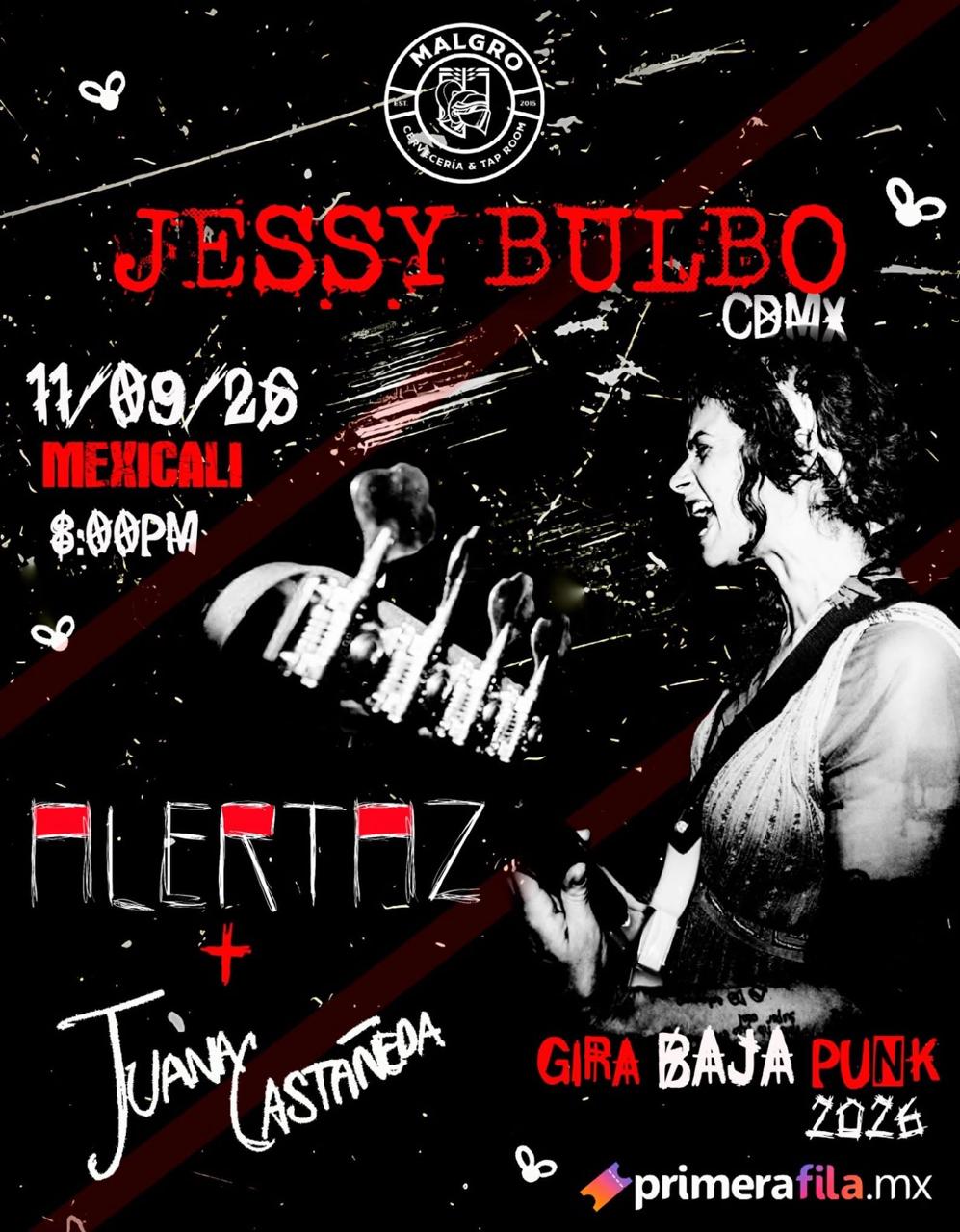 Jessy Bulbo en Mexicali 2026