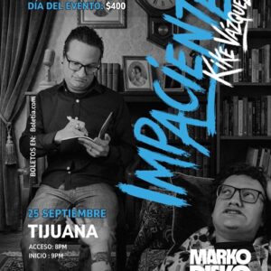 Kike Vázquez en Tijuana 2026