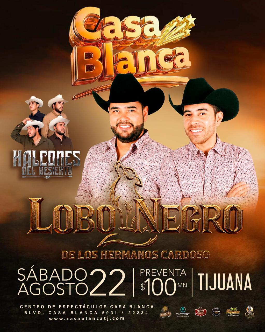 Lobo Negro en Tijuana 2026
