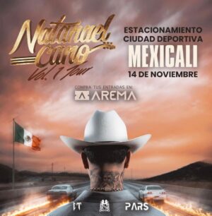 Natanael Cano en Mexicali 2026