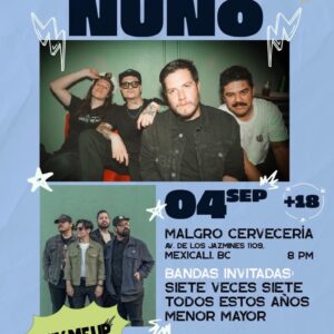 Nuno y Fix Me Up en Mexicali 2026