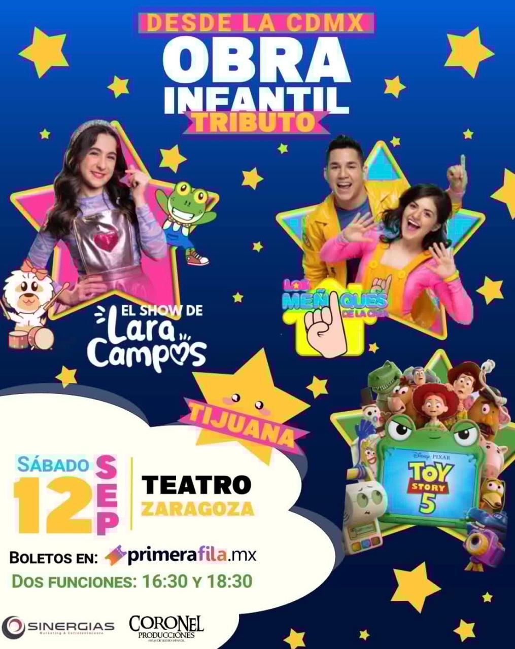 Obra Infantil Tributo en Tijuana 2026