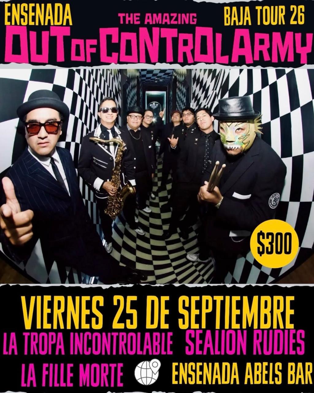 Out of Control Army en Ensenada 2026