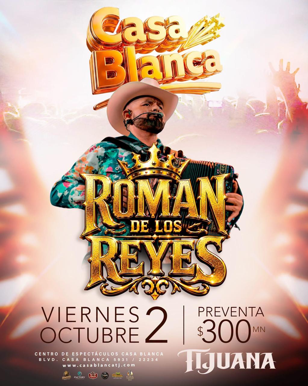 Román de los Reyes en Tijuana 2026